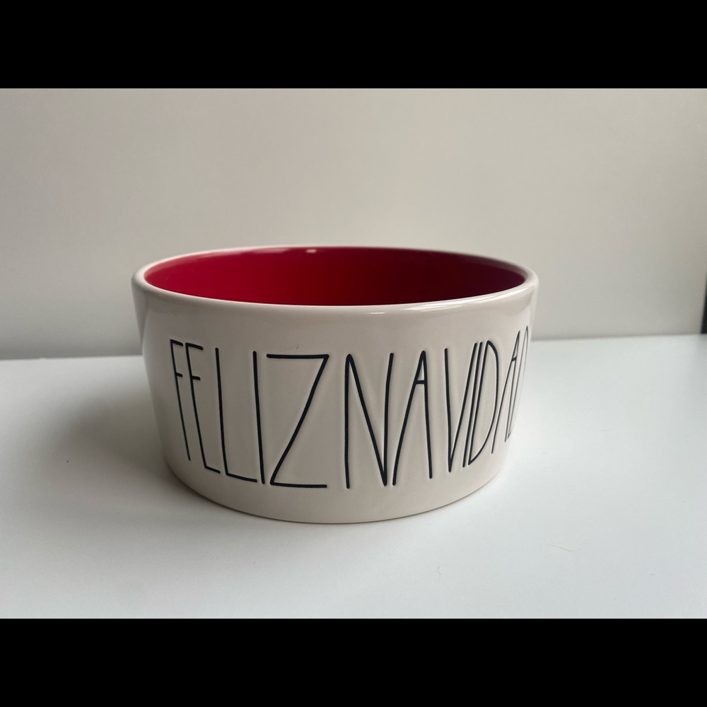 FELIZ NAVIDAD RAE DUNN BOWL